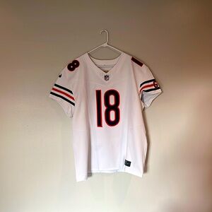Caleb Williams Bears Nike White Vapor F.U.S.E. Elite Jersey